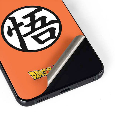 Dragon Ball Z Goku Iconic Kanji Symbol Galaxy S22 Plus Skin